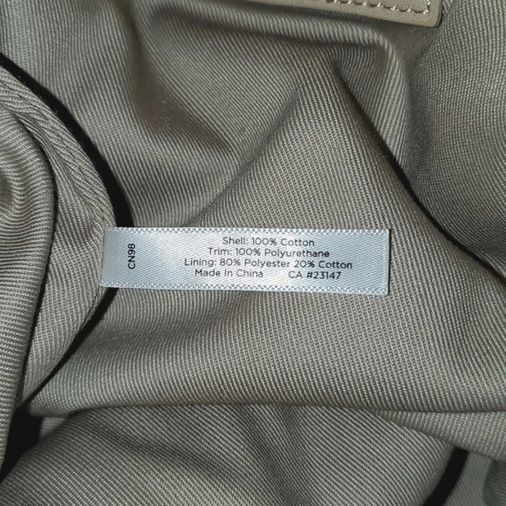 Talbots Rainbow Striped Zipper Top Tote - Picture 6 of 14
